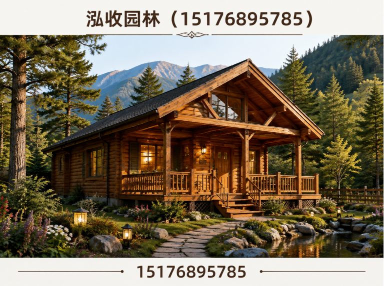 荆州防腐木凉亭展示图