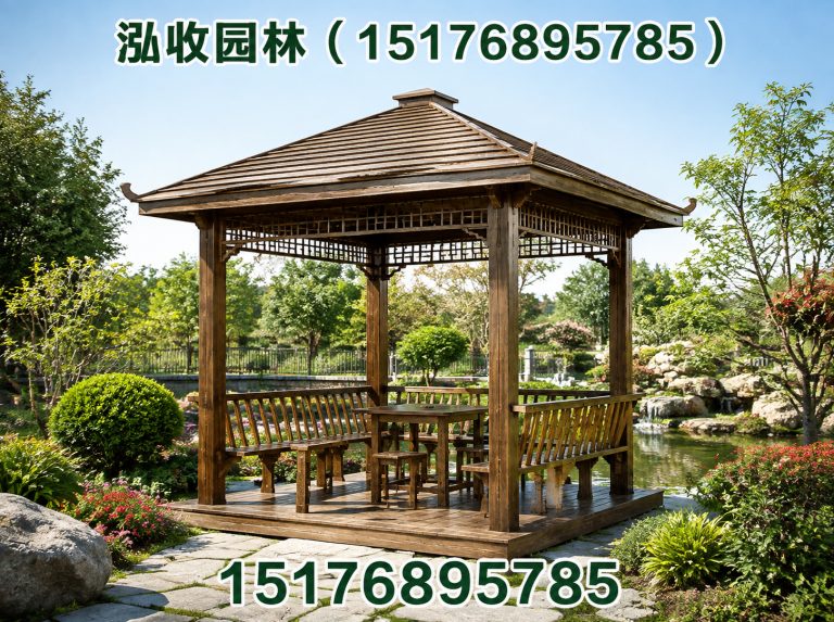 荆州防腐木展示图